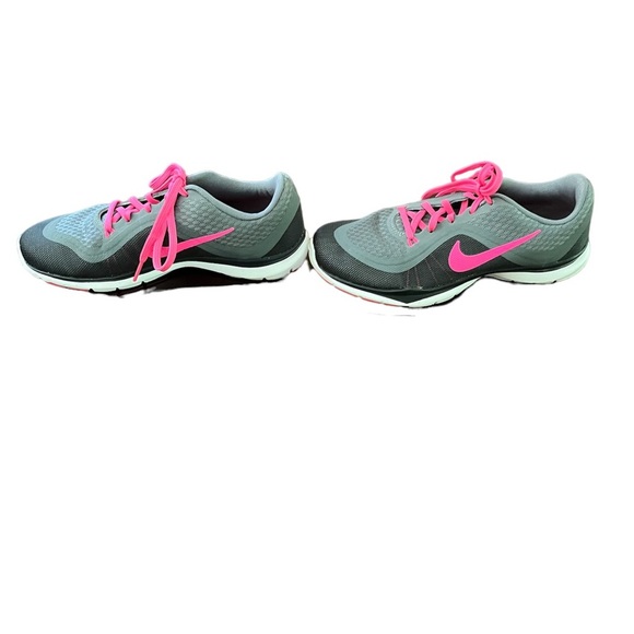 Nike training flex TR6 gray with pink laces - Picture 8 of 9